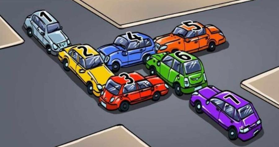 Τεστ IQ: Ποιο αuτοκίνητο πρέπει να βγάλετε για να καθαρίσει το μποτιλιάρισμα; – Έχετε 15 δευτερόλεπτα