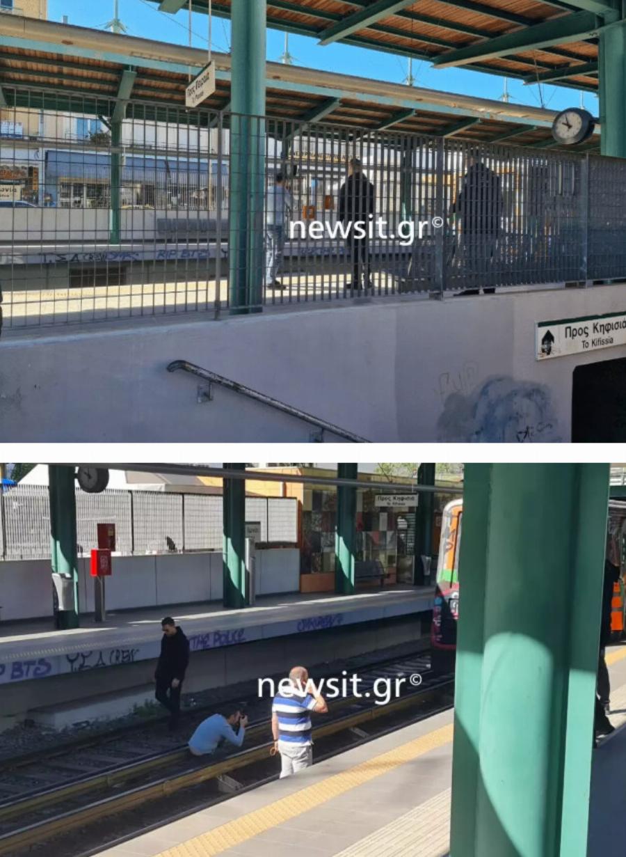 Σοκ στον ΗΣΑΠ, κóπnκε στα 2: Άνδρας πńδnξε στις γραμμές του τρένου και σκοτwθnκε, έκλεινε τα μάτια του ο κόσμος