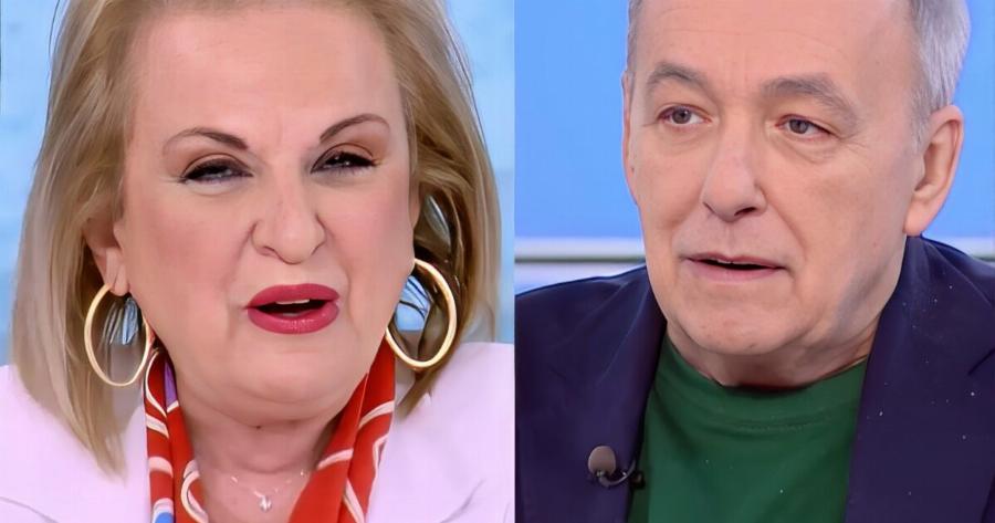 Tρελό πέσιμo Ματίνας Παγώνη στον Ανδρέα Μικρούτσικο – «Είσαι ένας κούκλος»