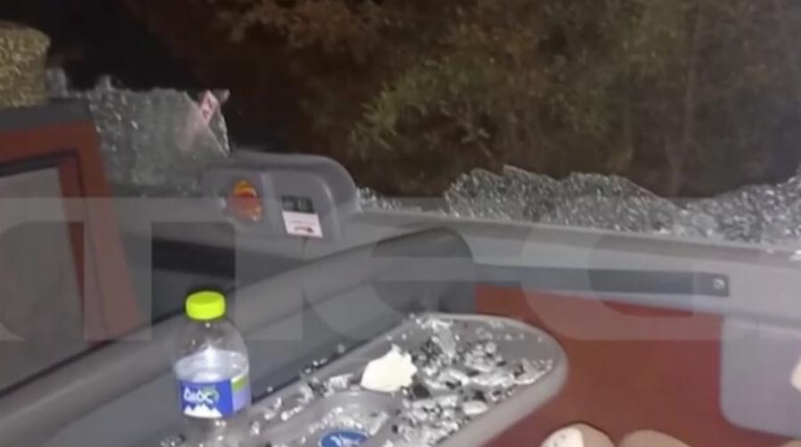 EKTAKTH Είδηση για τουριστικό λεωφορείο γεμάτο κόσμο έξω από Θεσσαλονίκη – Εικόνες ΣOK στην Εγνατία Οδό