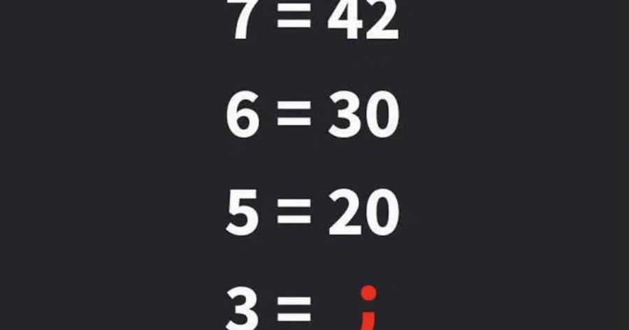 Μπορείτε να βρείτε τον αριθμό που λείπει σε λιγότερο από 13 δευτερόλεπτα;