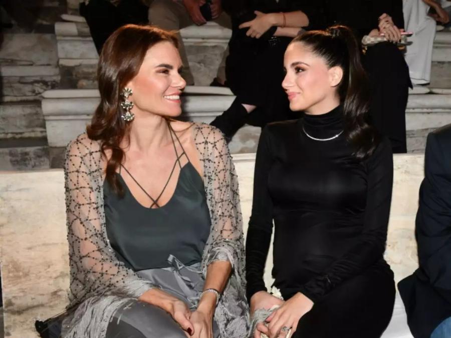 Κωνσταντίνος Αργυρός: Η Αλεξάνδρα Νίκα στην πρώτη επίσημη εμφάνισή της με φουσκωμένη κοιλιά