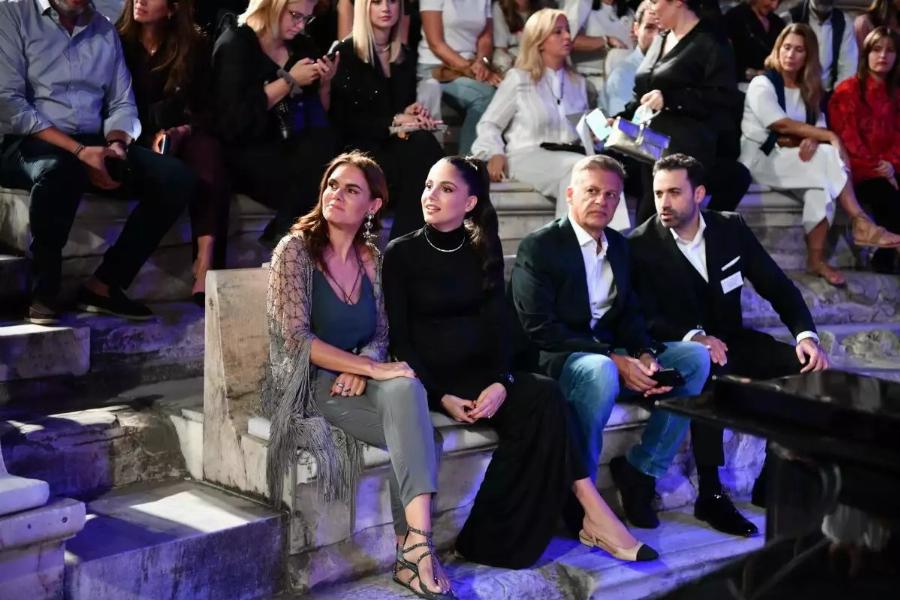 Κωνσταντίνος Αργυρός: Η Αλεξάνδρα Νίκα στην πρώτη επίσημη εμφάνισή της με φουσκωμένη κοιλιά