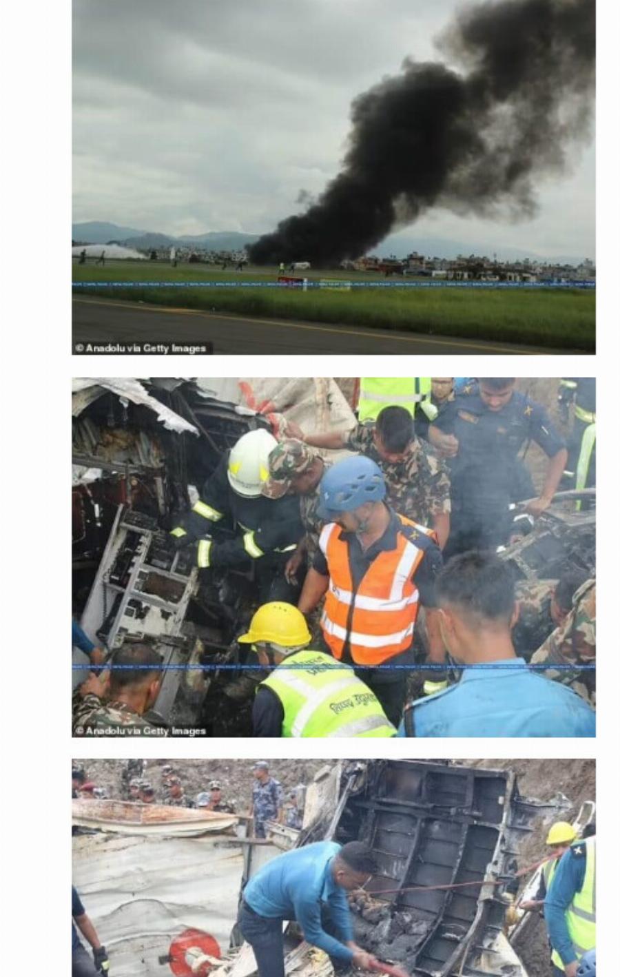 Νεπάλ: Τουλάχιστον 18 νεκροί στην συντριβή μικρού αεροπλάνου κατά την απογείωσή του