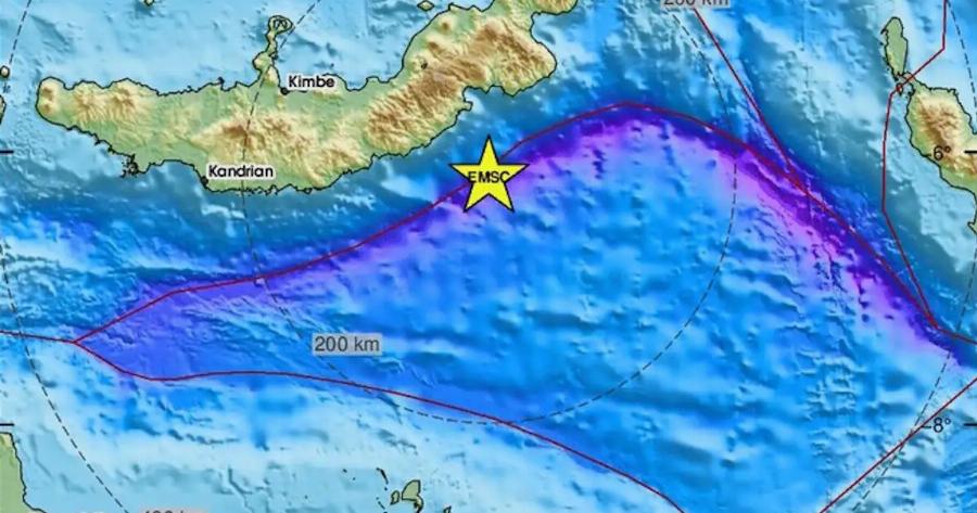 Σεισμός 7,0 ρίχτερ – Προειδοποίηση για τσουνάμι