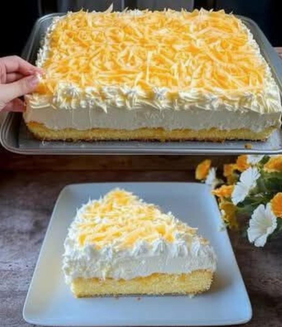 Πρέπει να δοκιμάσετε αυτό το κέικ Fanta με μανταρίνια – Φτιάξτε το ακόμα και χωρίς ιδέα από μαγειρική