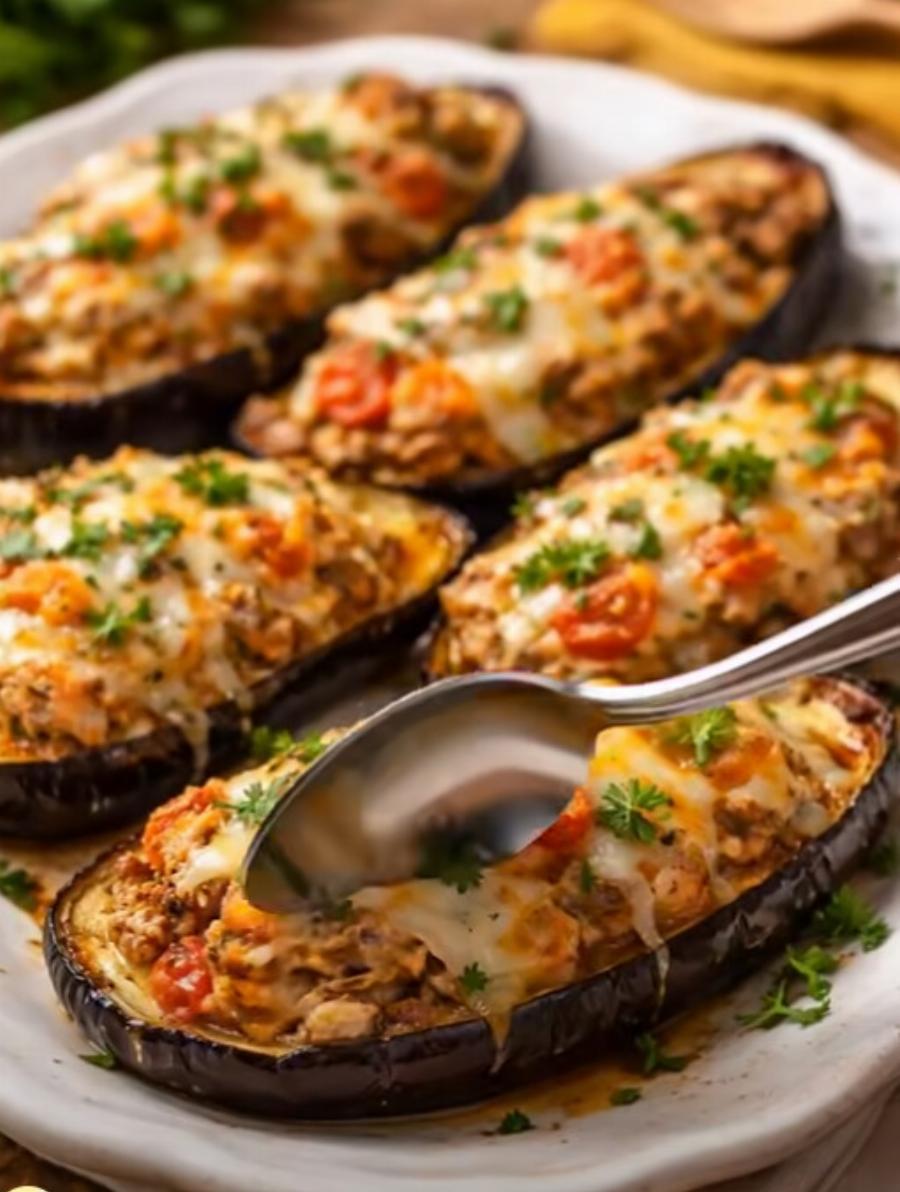 Τα παιδιά μου μισούσαν τις μελιτζάνες μέχρι που τις δοκίμασαν πρώτη φορές γεμιστές με αυτόν τον τρόπο