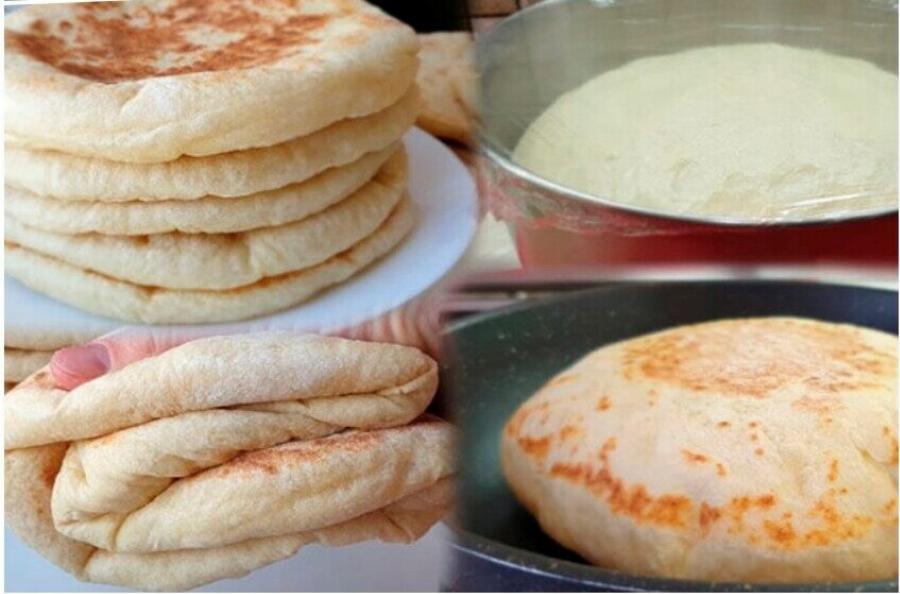 Τουρκικό ψωμί στο τηγάνι – δεν θα ξαναγοράσεις ποτέ