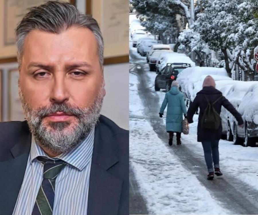 Έμεινε με… το στόμα ανοιχτό ο Καλλιάνος: Αντί για ζέστη, έρχονται…χιόνια, στους -18 βαθμούς η θερμοκρασία – Πότε ξεκινά η κακοκαιρία