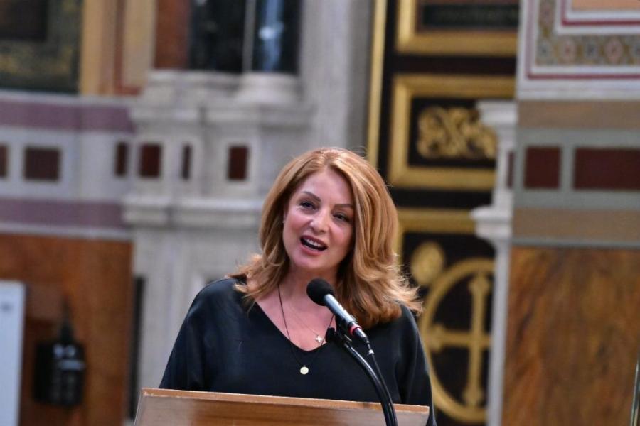 «Καλό ταξίδι μαμά…» Έκλαιγε όλη η Μητρόπολη με τον συγκλονιστικό επικήδειο Άντζελας Γκερέκου στην κηδεία Μάρως Κοντού