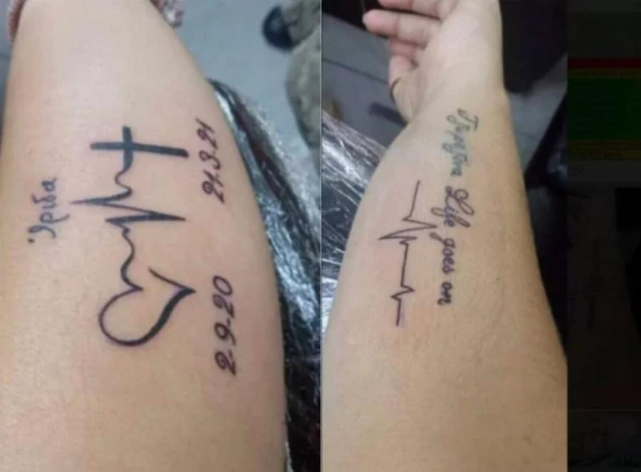 Aνατριχιάζει η φωτογραφία – Αuτό είναι το κοινό τατουάζ Ρούλας Πισπιρίγκου και Ειρήνης Μουρτζούκου