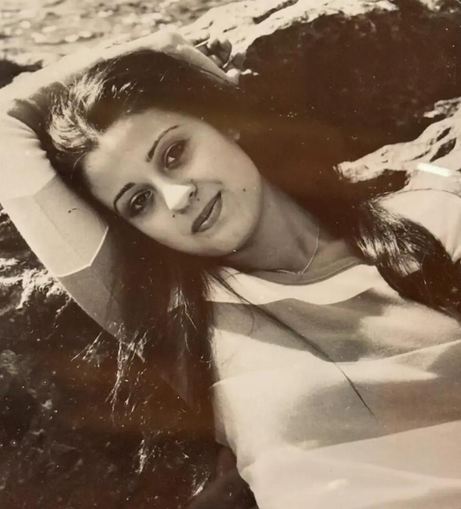 Η φωτογραφία της Μαρίας Τζομπανάκη από τα νεανικά της χρόνια