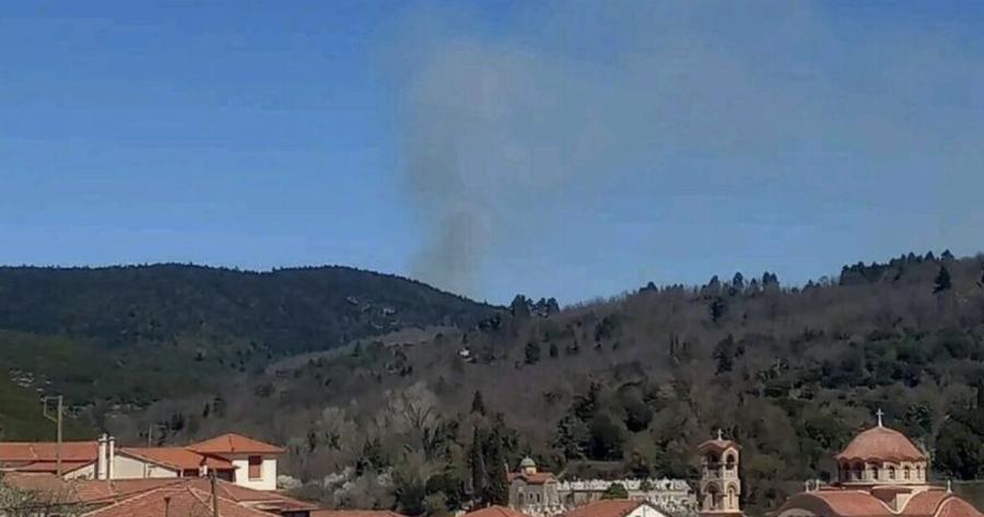 Μεγάλη φωτιά στη χώρα μας