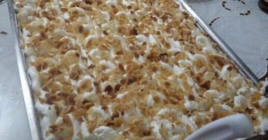 Το πιο εύκολο εκμέκ ψυγείου με φρυγανιές