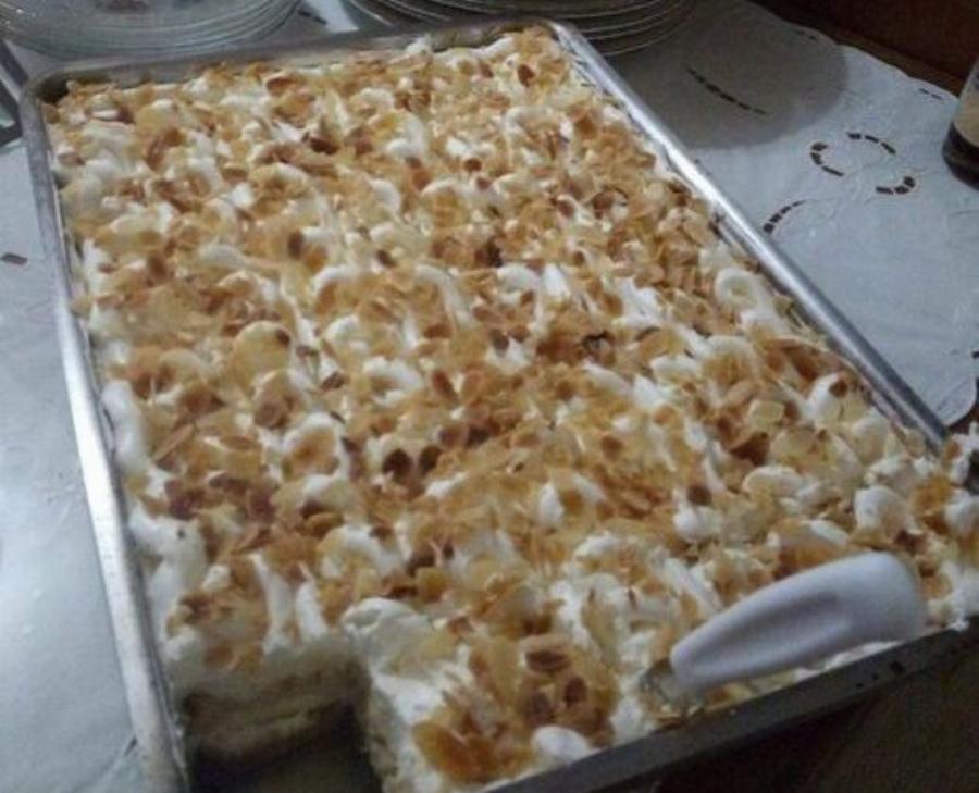 Το πιο εύκολο εκμέκ ψυγείου με φρυγανιές