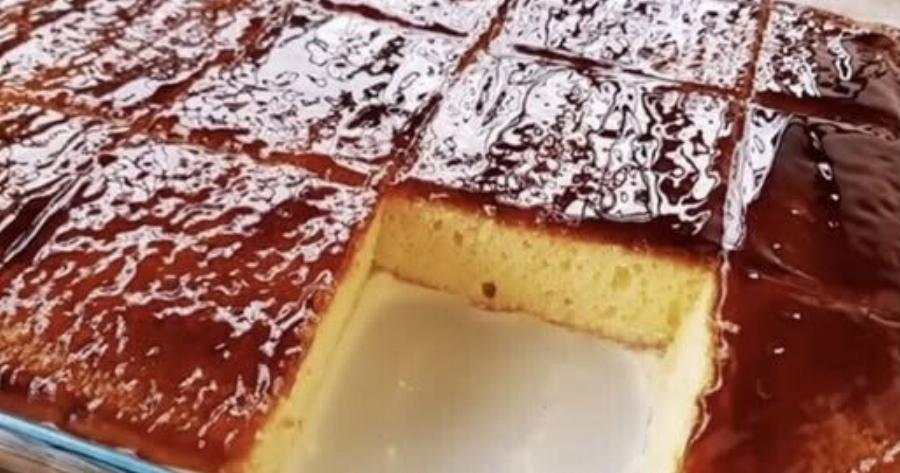 Τριλέτσε με καραμέλα – αφράτο και ζουμερό που πετυχαίνει πάντα