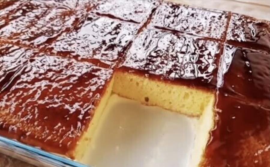 Τριλέτσε με καραμέλα – αφράτο και ζουμερό που πετυχαίνει πάντα