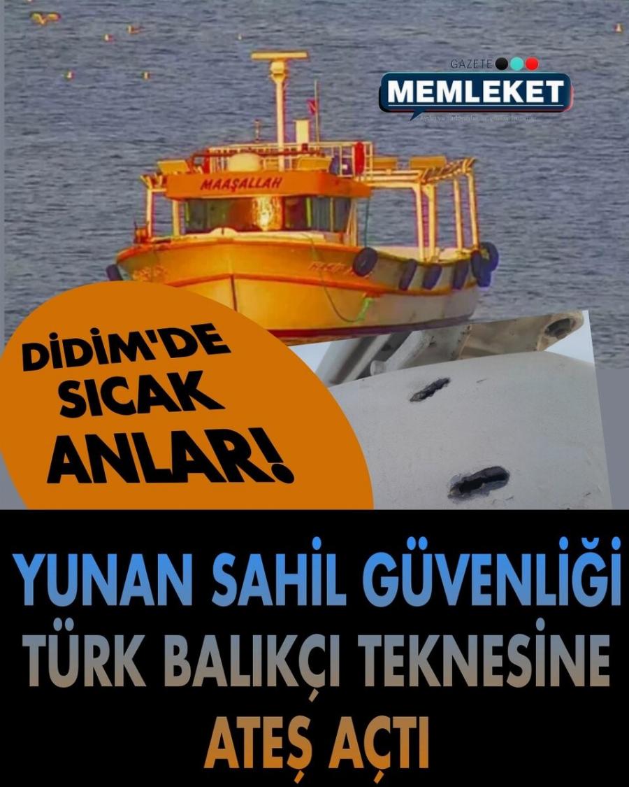 Πυρά του ελληνικού Λιμενικού διέλυσαν τουρκικό αλιευτικό