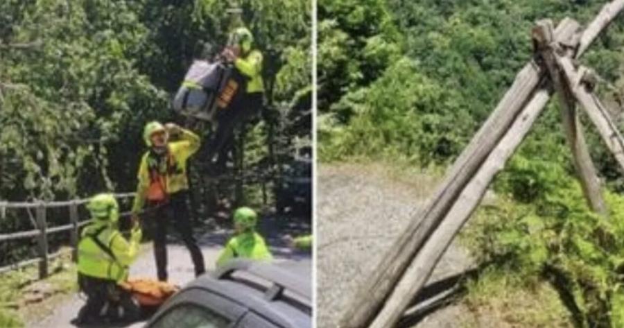 Ανείπωτη τραγωδία: 41χρονη βρήκε τραγικό θάνατο μπροστά στα παιδιά της – Πιάστηκαν τα ρούχα της στο τελεφερίκ