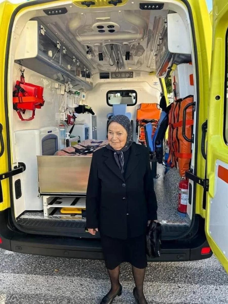 Πέθανε η Αθηνά Παπαχρήστου – Είχε συγκινήσει το πανελλήνιο με τη δωρεά ασθενοφόρου στο Νοσοκομείο Μεσολογγίου