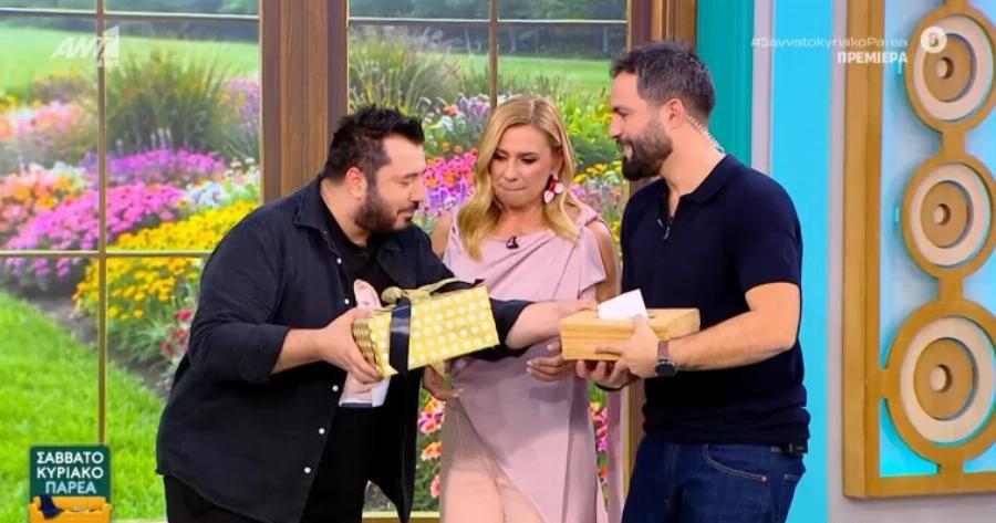 Σάστισε η Καραβάτου: Είδε ξαφνικά μπροστά της τον πρώην σύζυγό της Κρατερό Κατσούλη μαζί με την Μαρία Ηλιάκη να…