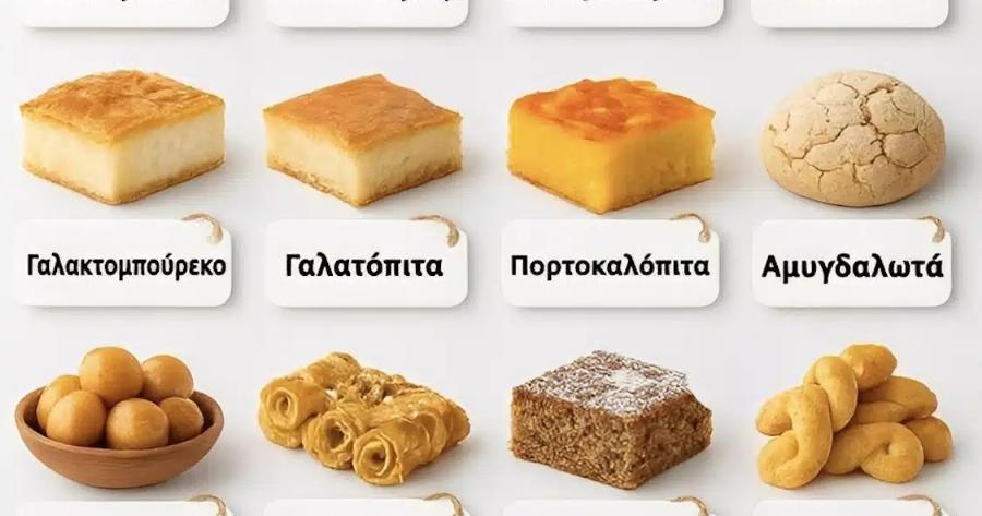 Διάλεξε ένα ελληνικό γλυκό και δες τι είδους άτομο είσαι