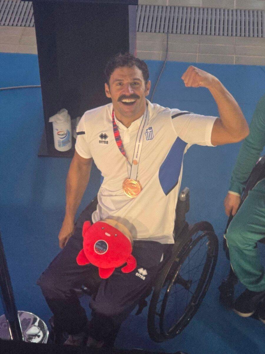 Χάλκινος στη Σιγκαπούρη ο Αντώνης Τσαπατάκης: Πρώτο μετάλλιο στο Παγκόσμιο Πρωτάθλημα Παρακολύμβησης 2025