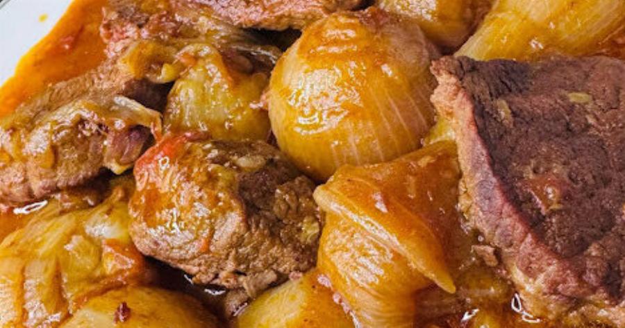 Στιφάδο με μοσχάρι – παραδοσιακή συνταγή της γιαγιάς μου