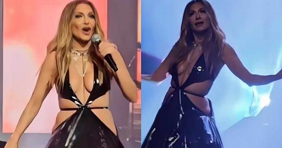 «Έχω την ίδια σακούλα σκουπιδιών απλά είναι αρωματική»: Ο κακός xαμός στο διαδίκτυο για το viral φόρεμα της Δέσποινας Βανδή