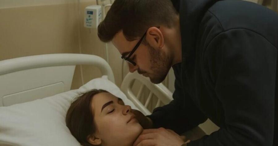 Οι γιατροί αποφάσισαν να αποσυνδέσουν τη γυναίκα από τα μηχανήματα υποστήριξης ζωής: ο σύζυγος έσκυψε για να την αποχαιρετήσει, αλλά στη συνέχεια παρατήρησε κάτι τρομερό.