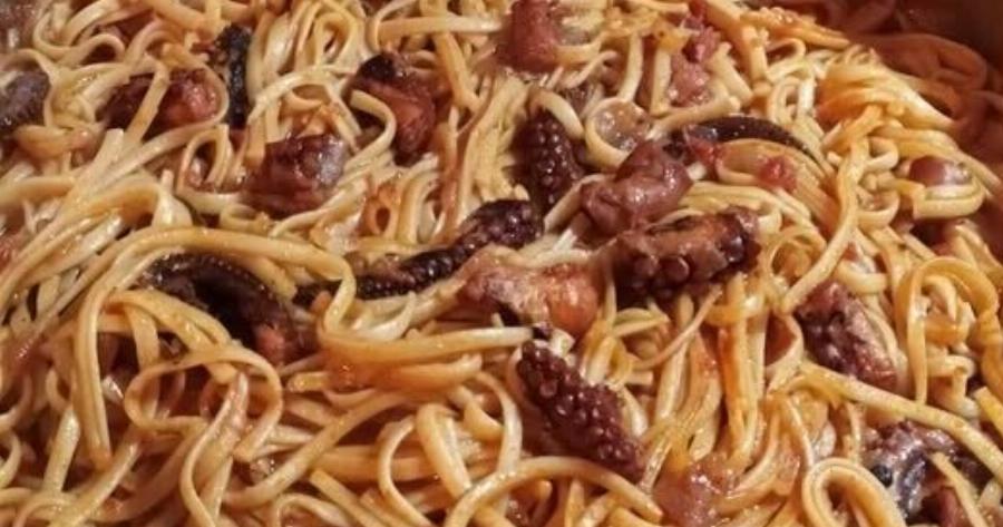 Χταποδομακαρονάδα φούρνου – Το νηστίσιμο φαγητό που έφτιαξα και έγινε λουκούμι