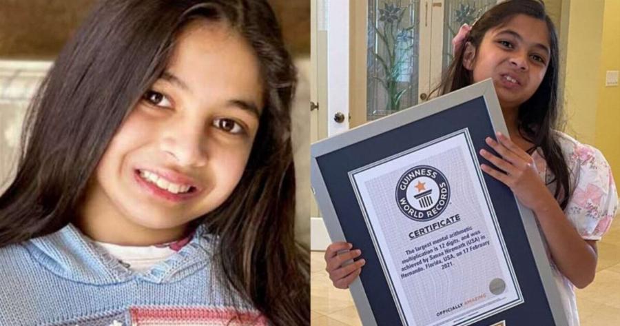 Υποκλίθηκαν όλοι: 11χρονη με αυτισμό πάλεψε και «έσπασε» το Ρεκόρ Γκίνες με τις αριθμητικές της ικανότητες