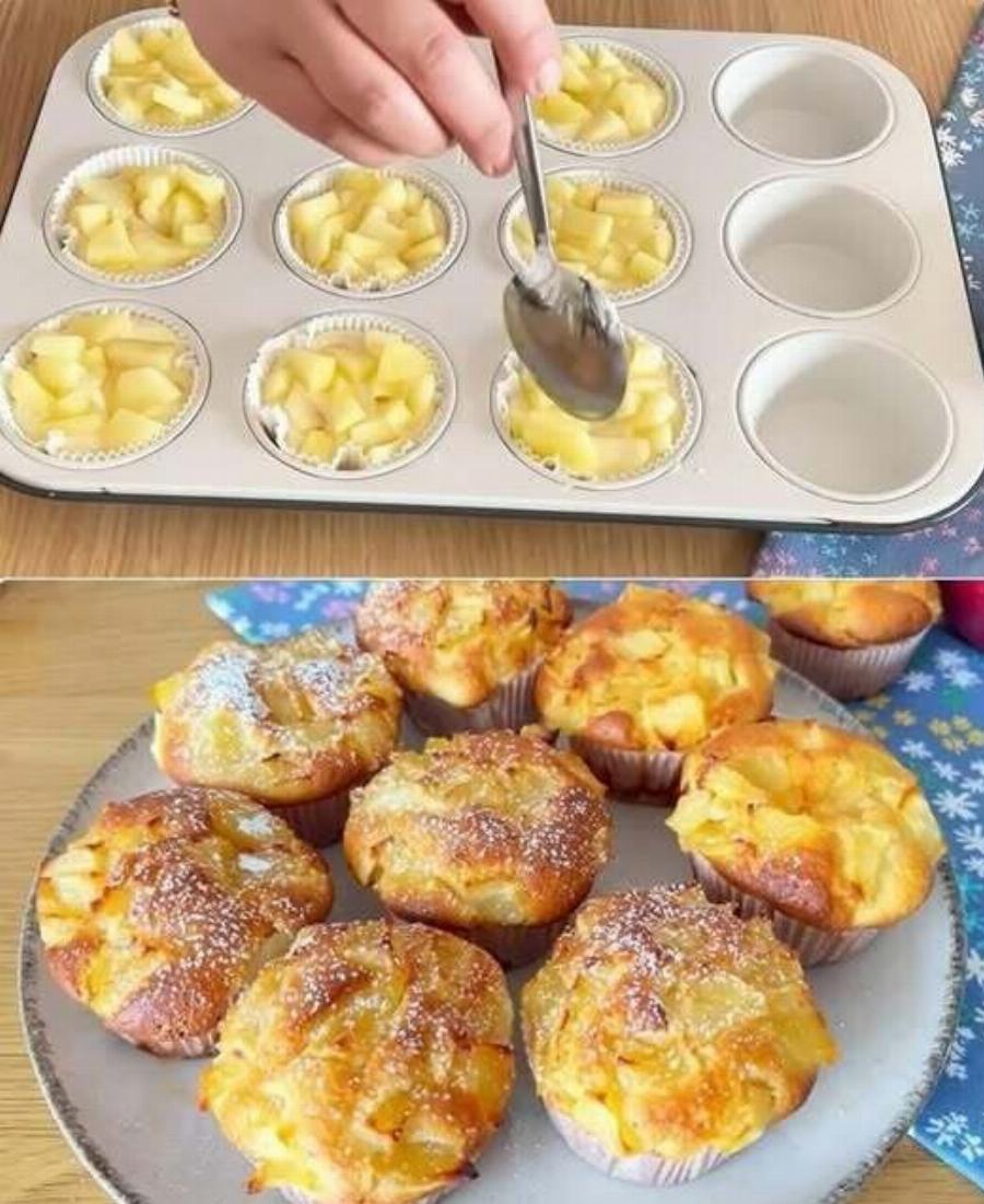 Τα Πιο Γρήγορα Μάφιν Μήλου – Μόλις 20 Λεπτά από την Κουζίνα στο Τραπέζι!