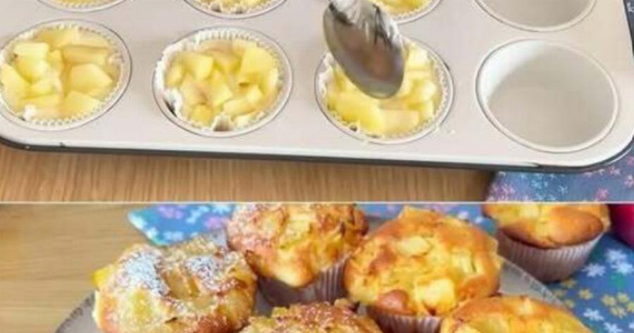 Τα Πιο Γρήγορα Μάφιν Μήλου – Μόλις 20 Λεπτά από την Κουζίνα στο Τραπέζι!