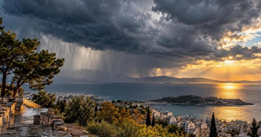 Καιρός Αθήνα: Πότε δυναμώνουν οι βροχές σήμερα – Οι ώρες που αυξάνεται ο κίνδυνος καταιγίδας