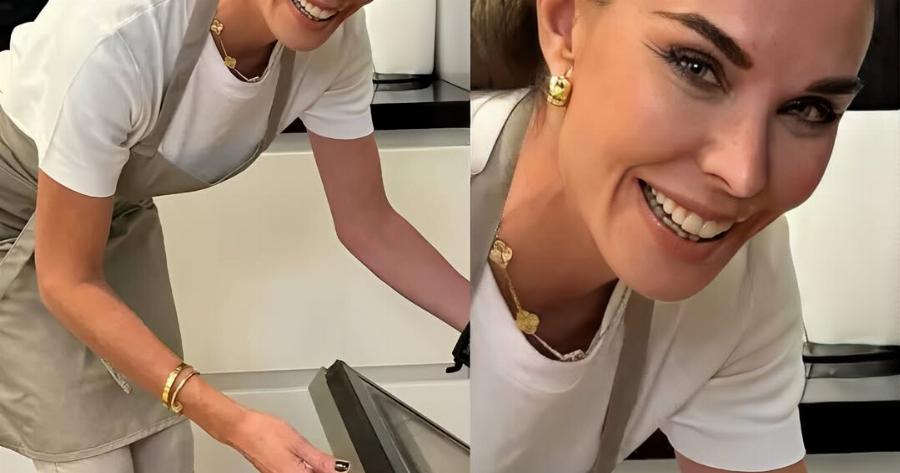 Χαμός με την Τατιάνα Στεφανίδου: Μαγείρεψε μόνη της κοτόπουλο στη λαδόκολλα και ξετpέλανε το ελληνικό ίντερνετ