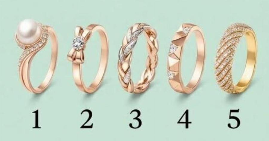 Ποιο δαχτυλίδι θα διάλεγες; Ένα κουίζ που αποκαλύπτει τι είδους γυναίκα είσαι