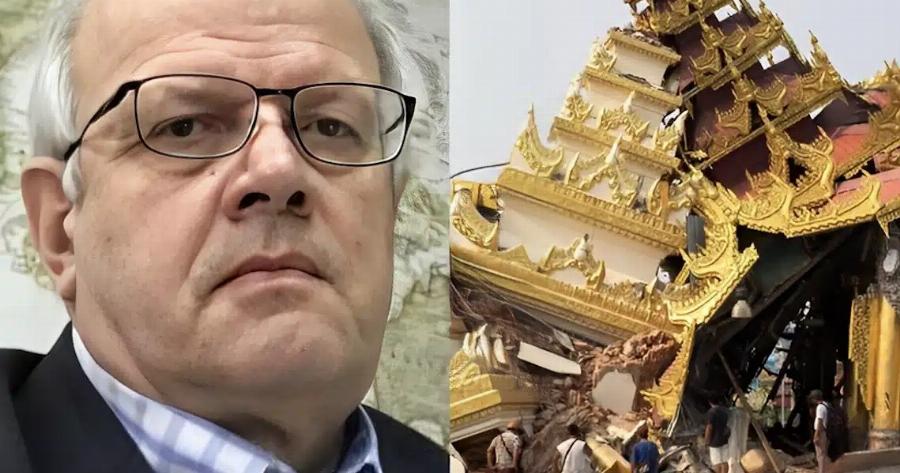 Σεισμός στη Μιανμάρ: «Και η Ελλάδα κινδυνεύει από μακρινές σεισμικές δονήσεις μεγάλου μεγέθους» λέει ο Άκης Τσελέντης