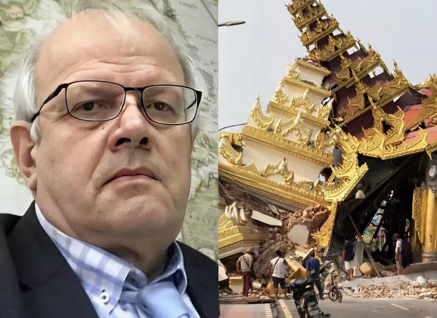 Σεισμός στη Μιανμάρ: «Και η Ελλάδα κινδυνεύει από μακρινές σεισμικές δονήσεις μεγάλου μεγέθους» λέει ο Άκης Τσελέντης
