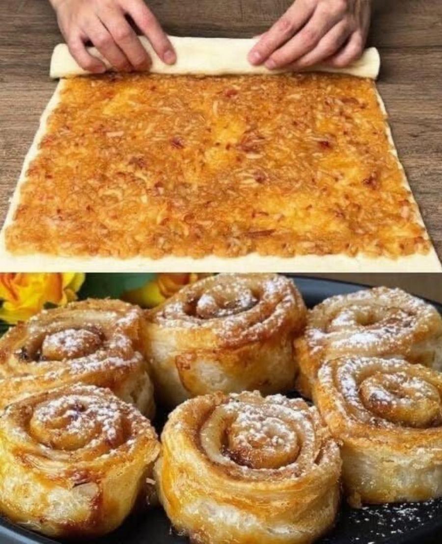 Με 500 γρ. σφολιάτα και 3 μήλα φτιάχνεις το πιο εύκολο πεντανόστιμο γλυκό