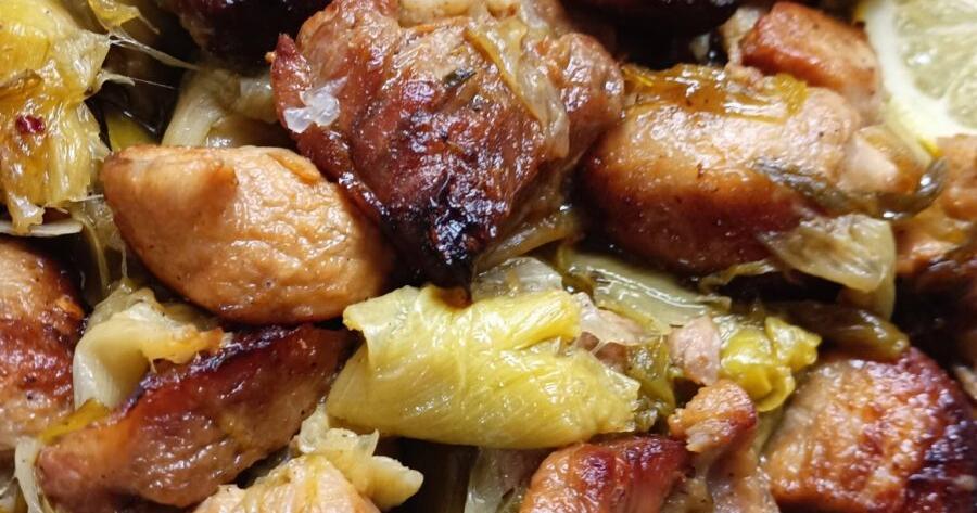 Το φαγητό του χειμώνα που δεν χορταίνουμε! Χοιρινή τηγανιά με πράσα που γίνεται σκέτη γλύκα