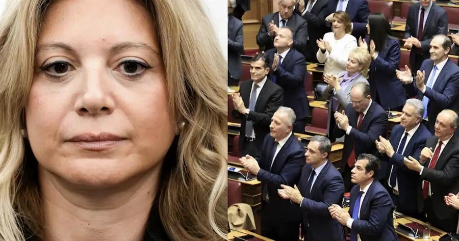 «Οδοστρωτήρας» η Καρυστιανού: Ισοπέδωσε τους βουλευτές της ΝΔ με 5 λέξεις