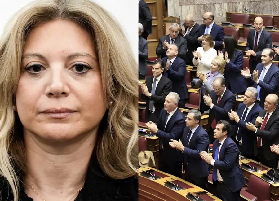 «Οδοστρωτήρας» η Καρυστιανού: Ισοπέδωσε τους βουλευτές της ΝΔ με 5 λέξεις