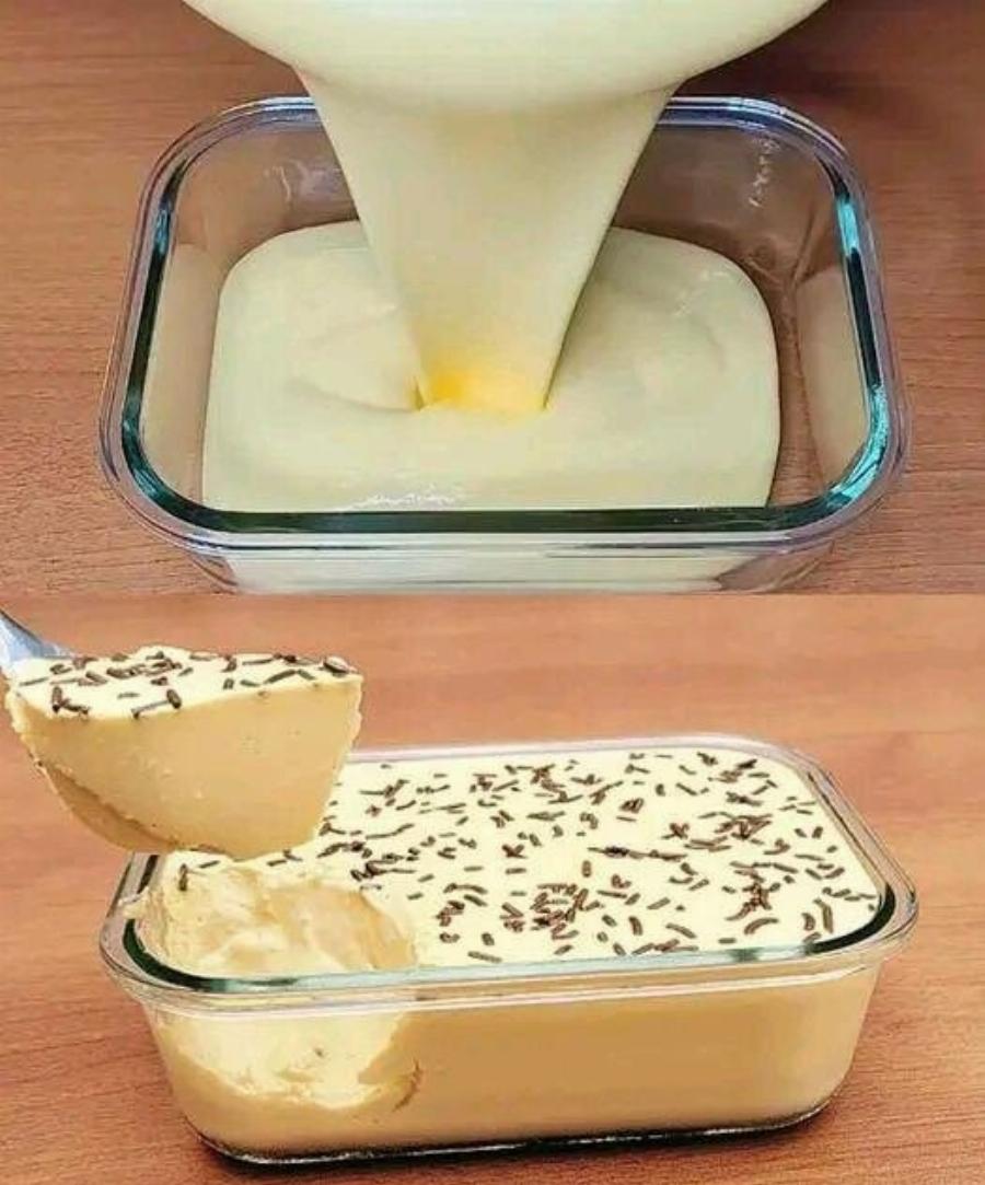 Γρήγορο και εύκολο επιδόρπιο με μόνο 2 υλικά – Δεν δοκιμάσατε ξανά κάτι τέτοιο