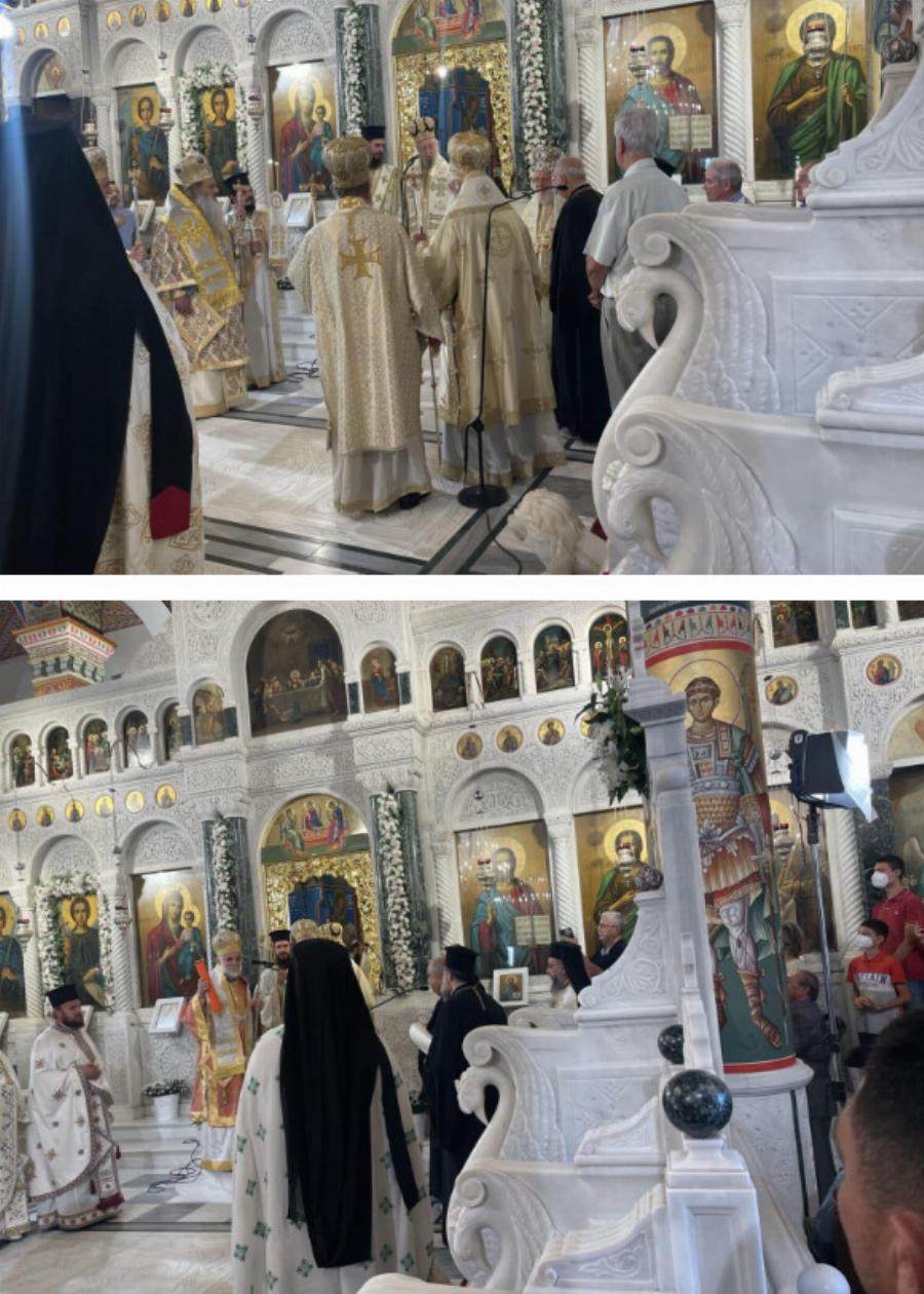 Ρίγη συγκίνησης στην Εύβοια: Πλήθος πιστών για τα 100 χρόνια του Οσίου Ιωάννη του Ρώσσου