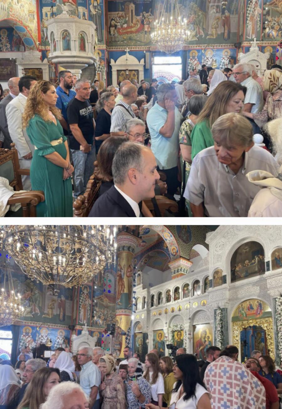 Ρίγη συγκίνησης στην Εύβοια: Πλήθος πιστών για τα 100 χρόνια του Οσίου Ιωάννη του Ρώσσου