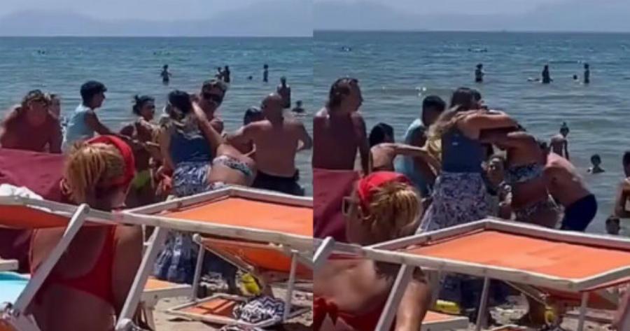 Απίστευτο σκηνικό: Γυναίκες πιάστηκαν στα χέρια σε παραλία για μια ξαπλώστρα