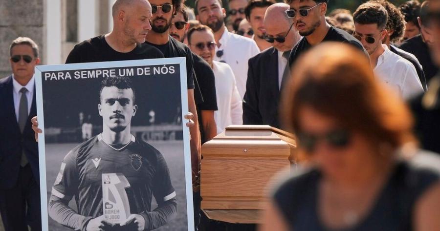 Κηδεία Ντιόγκο Ζότα: Σπαράζουν καρδιές – Οι πρώτες φωτογραφίες