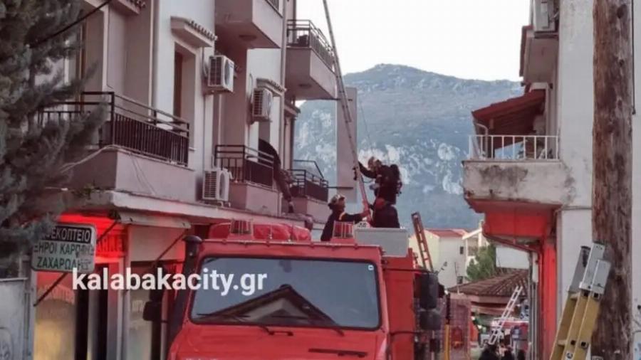 Αυτή είναι η αιτία – Γι’αυτό πήρε φωτιά το ξενοδοχείο στην Καλαμπάκα