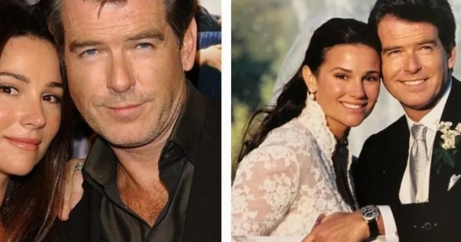 «Την αγαπώ όπως είναι»: Ο Πιρς Μπρόσναν έκανε όλους να εκπλαγούν με φωτογραφίες της πληθωρικής συζύγου του